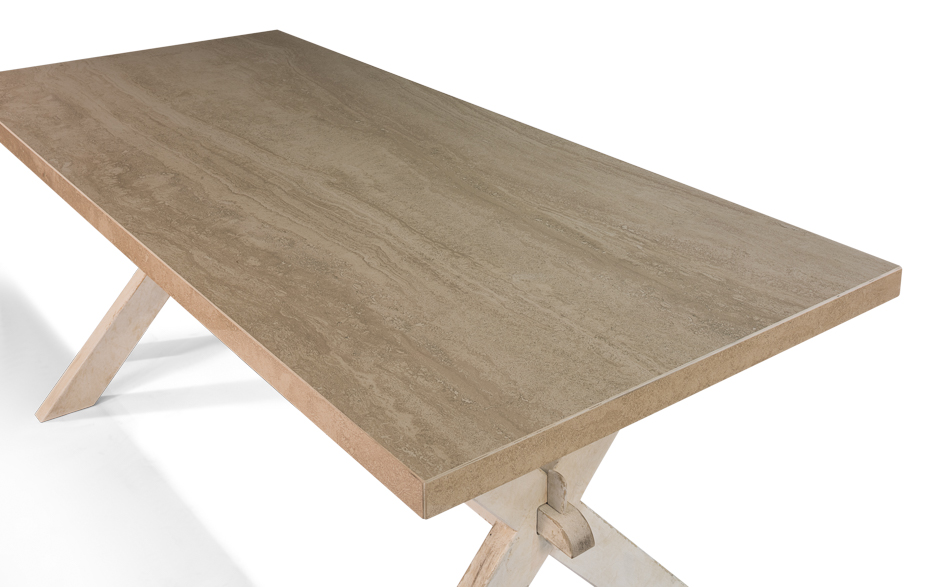 Travertine Dining Table4,395.00 Peach Tree Designs