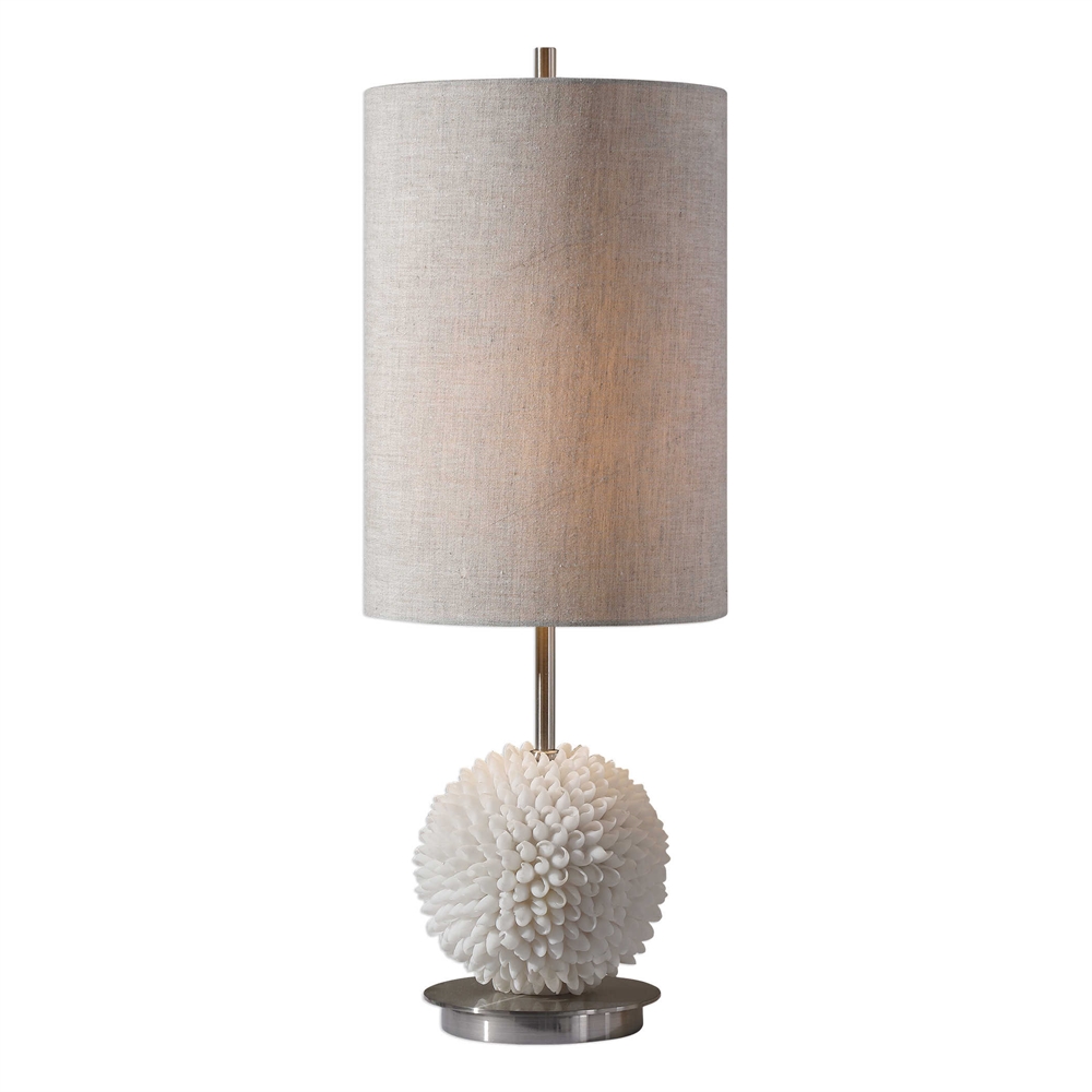White Sea Shell Buffet Lamp-$299.00