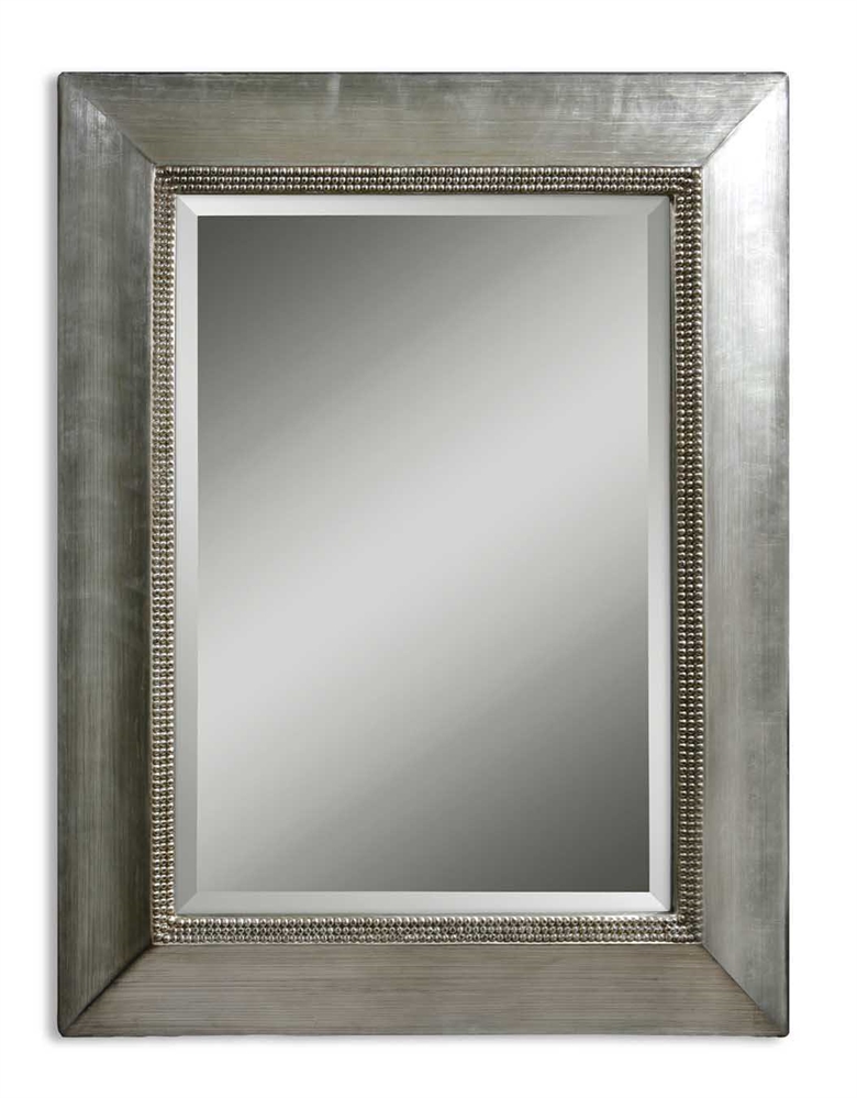 Silver Beaded Mirror-$668.00