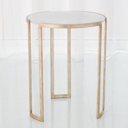Silver Leaf Accent Table-$530.00