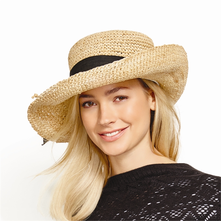 Morning Glory Gardener's Hat-$84.00 - Peach Tree Designs