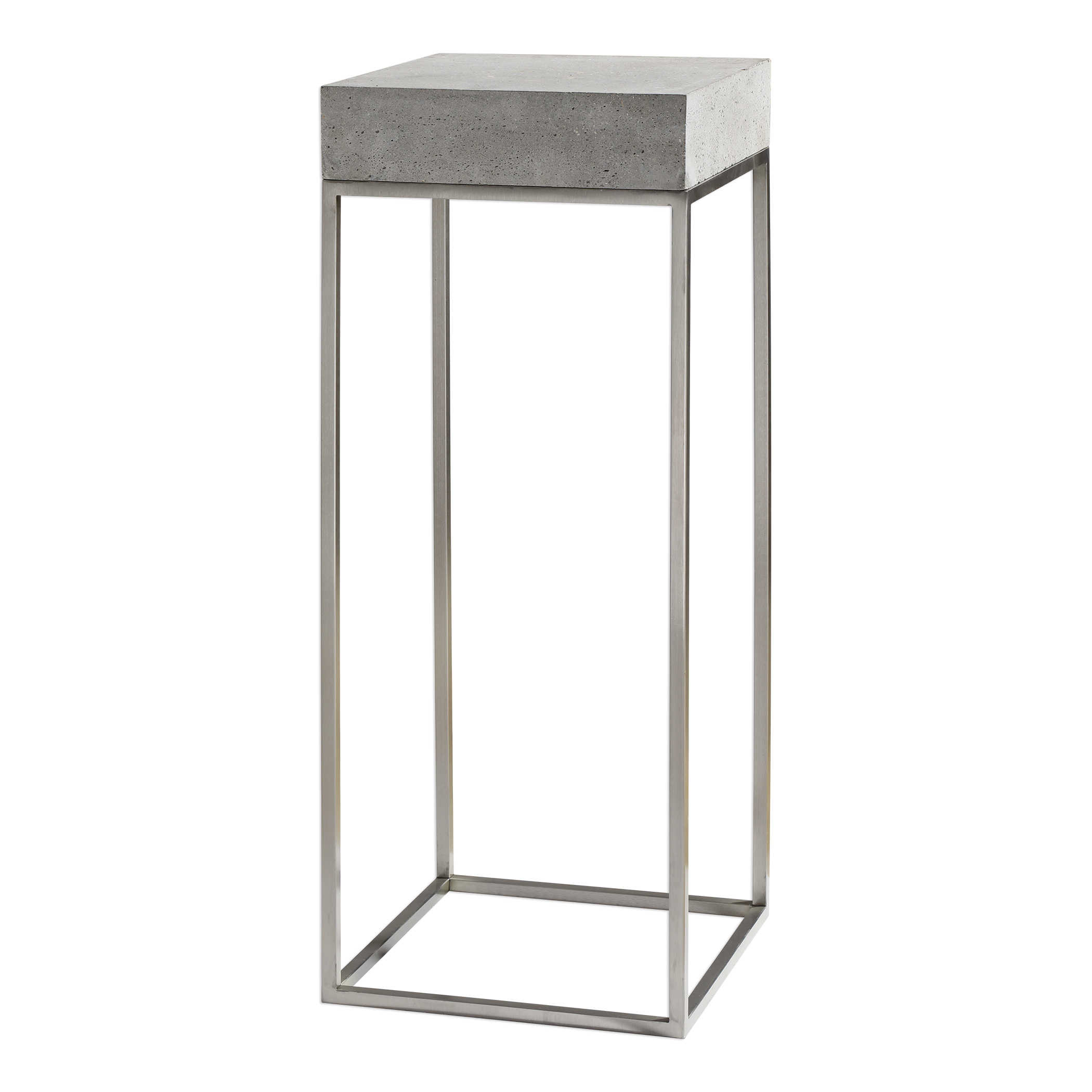 Concrete and Steel Plant Stand-$495.00