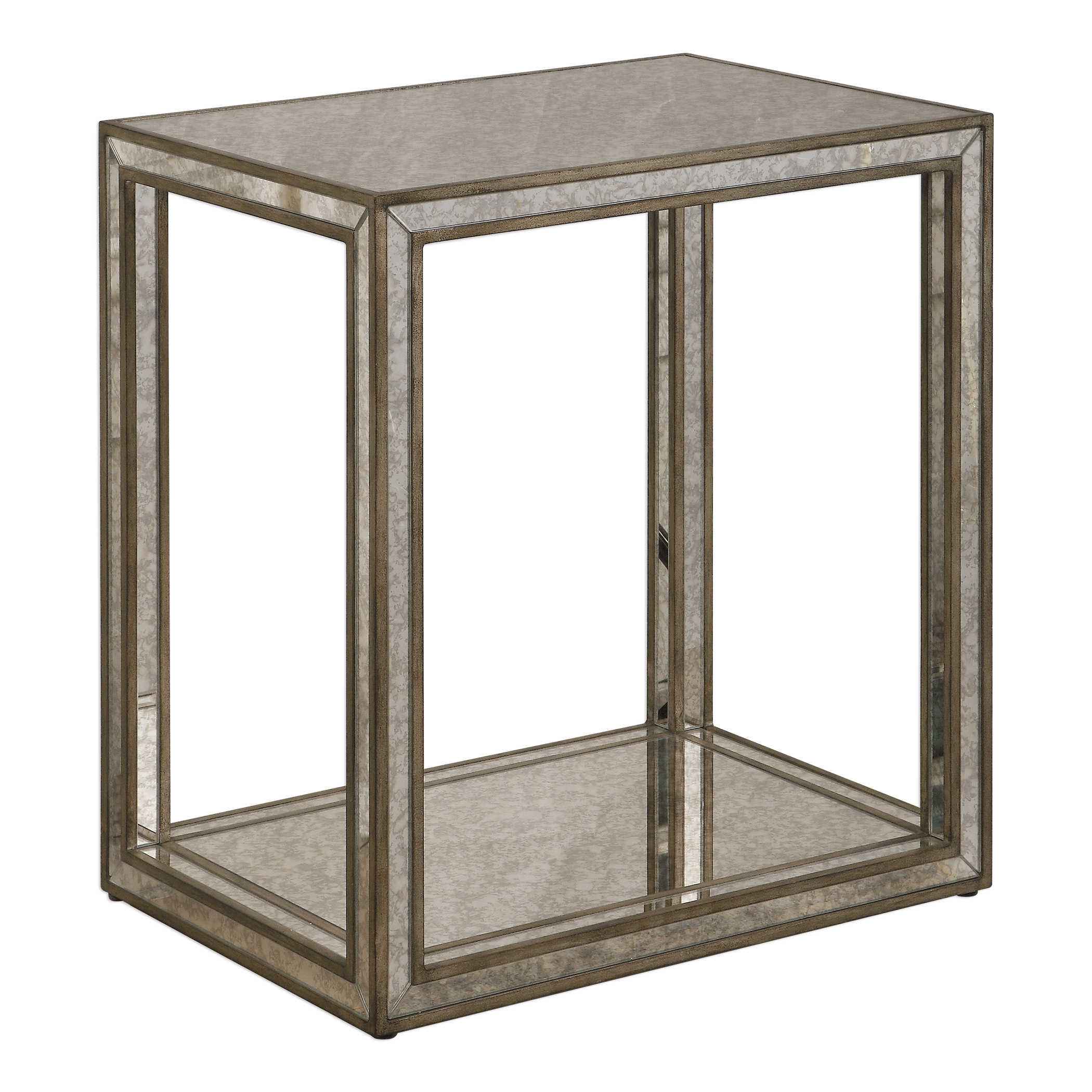 Mirrored End Table-$750.00