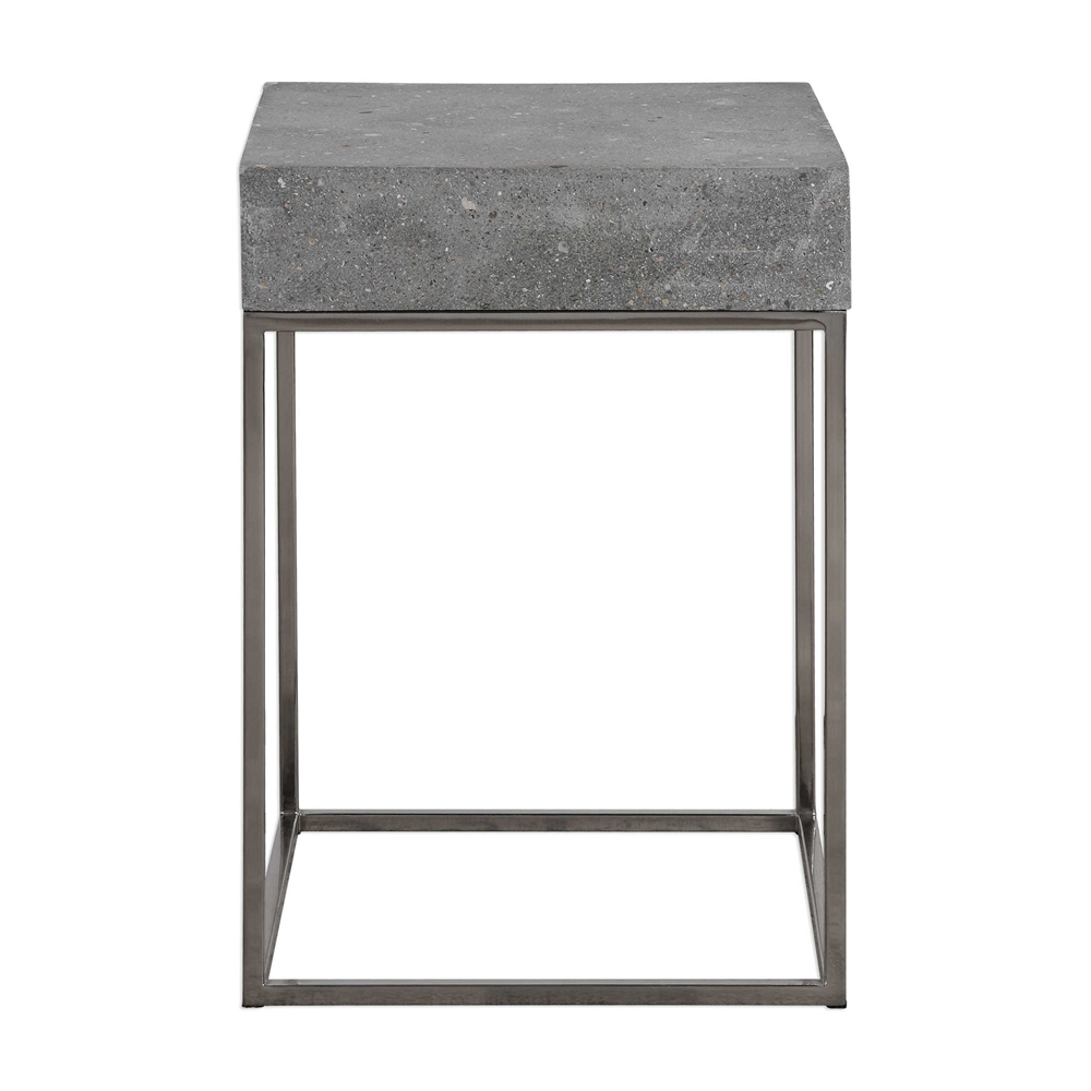 Concrete Accent Table-$398.00