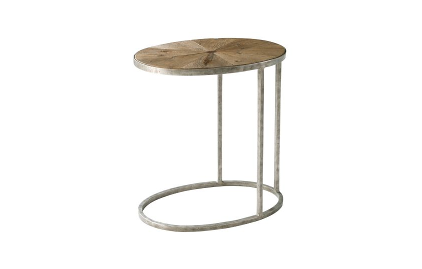 Sunburst Oval Side Table-$960.00