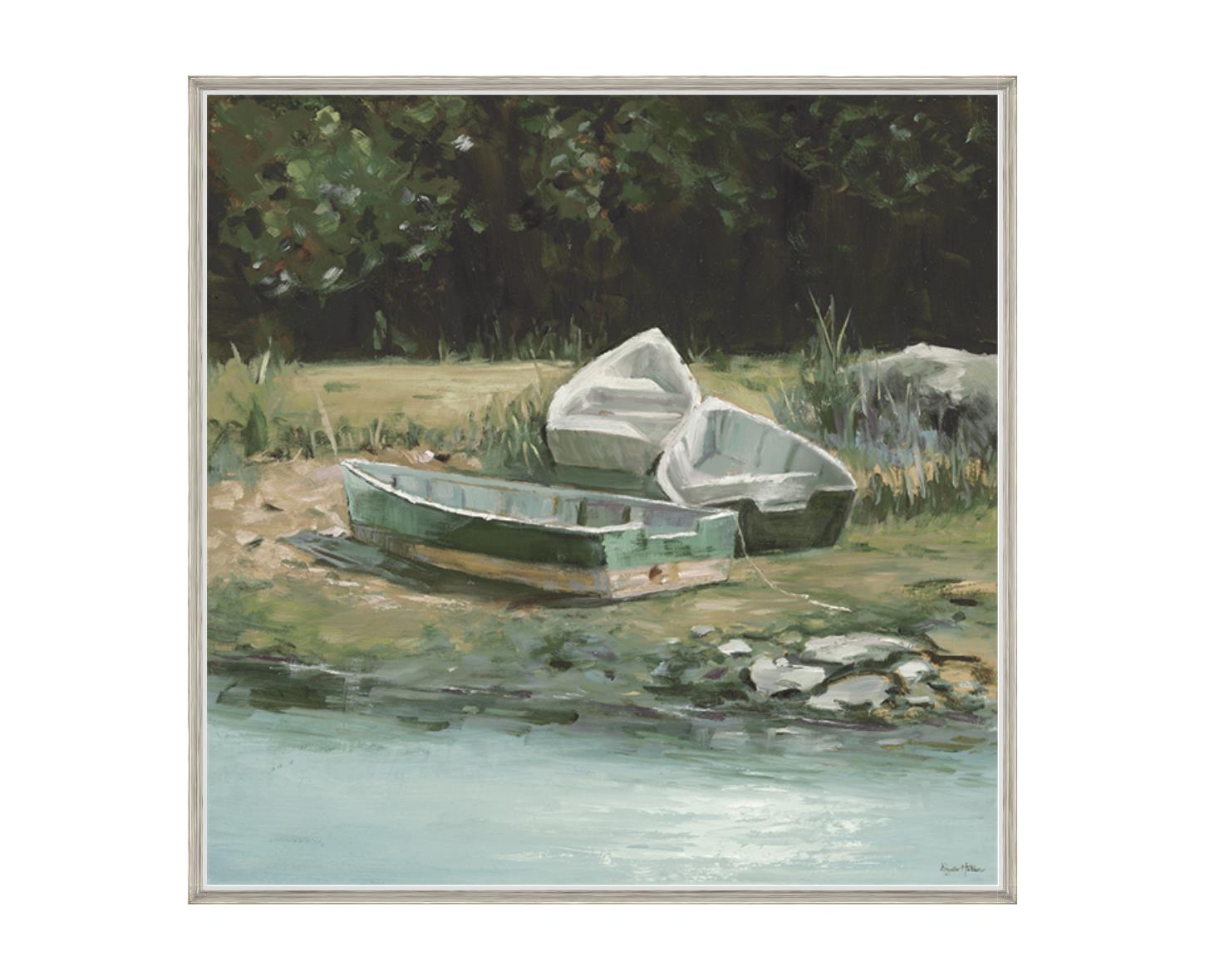 “Boats on the Shore”-$839.00  OA