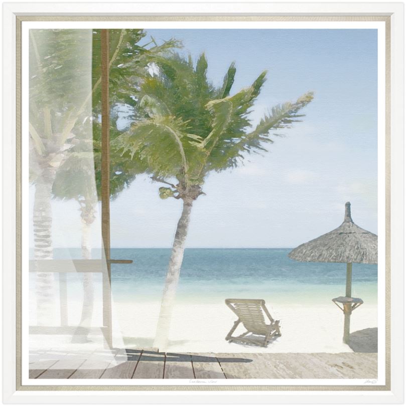 “Caribbean Beach Scene 4”-$2,530.00