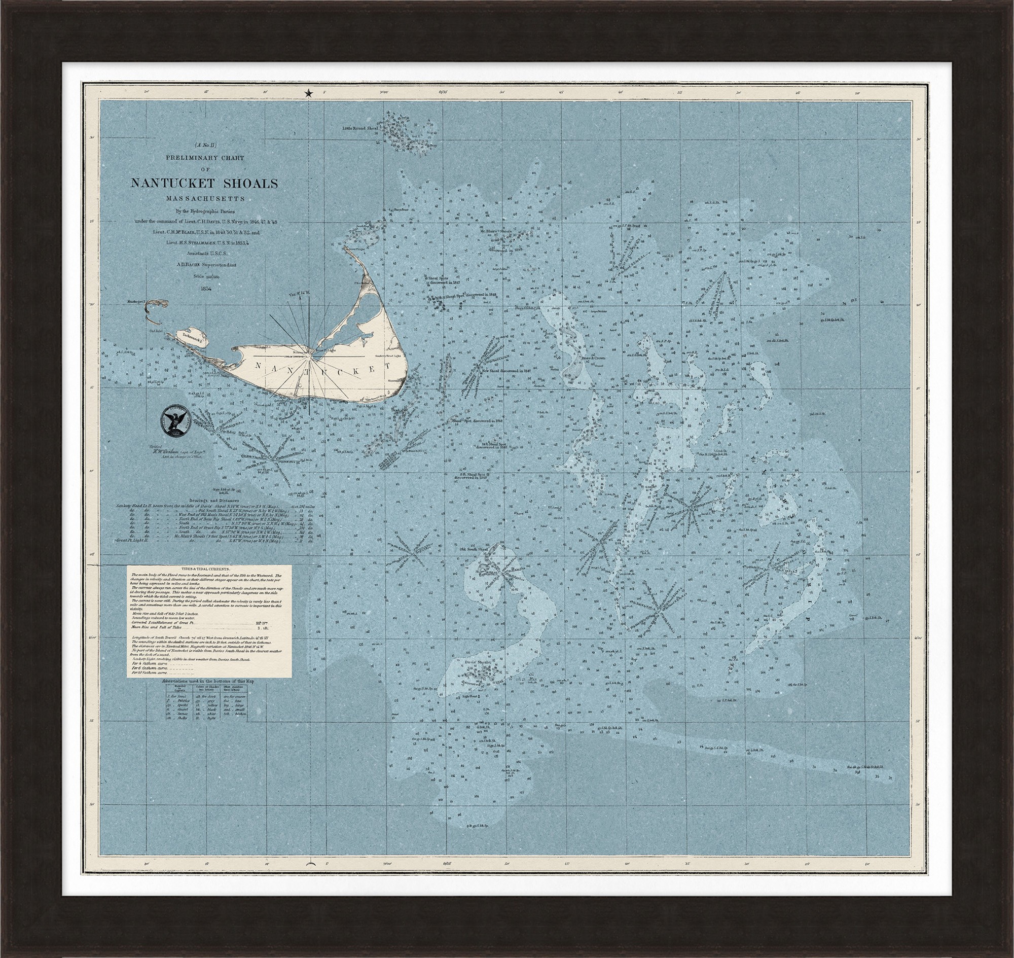 “Map of Nantucket Shoals”-$532.00