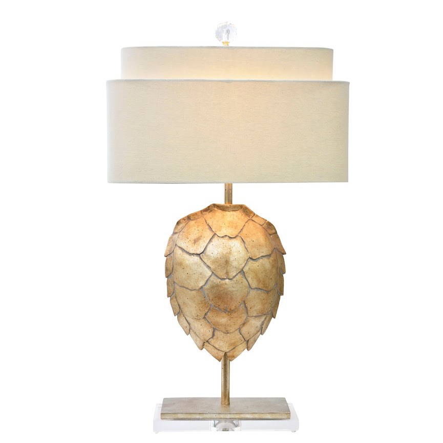 Tortoise Shell Lamp | Peach Tree Designs