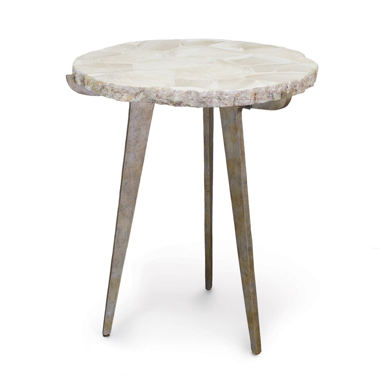 Fossilized Clam Table-$1,158.00
