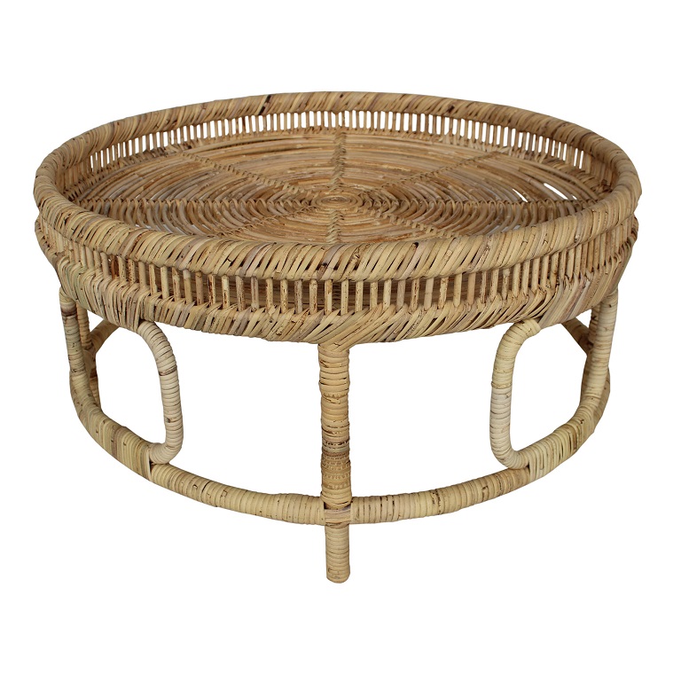 Marella Rattan Round Cocktail Table-$865.00
