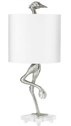Silver Bird Lamp-$825.00