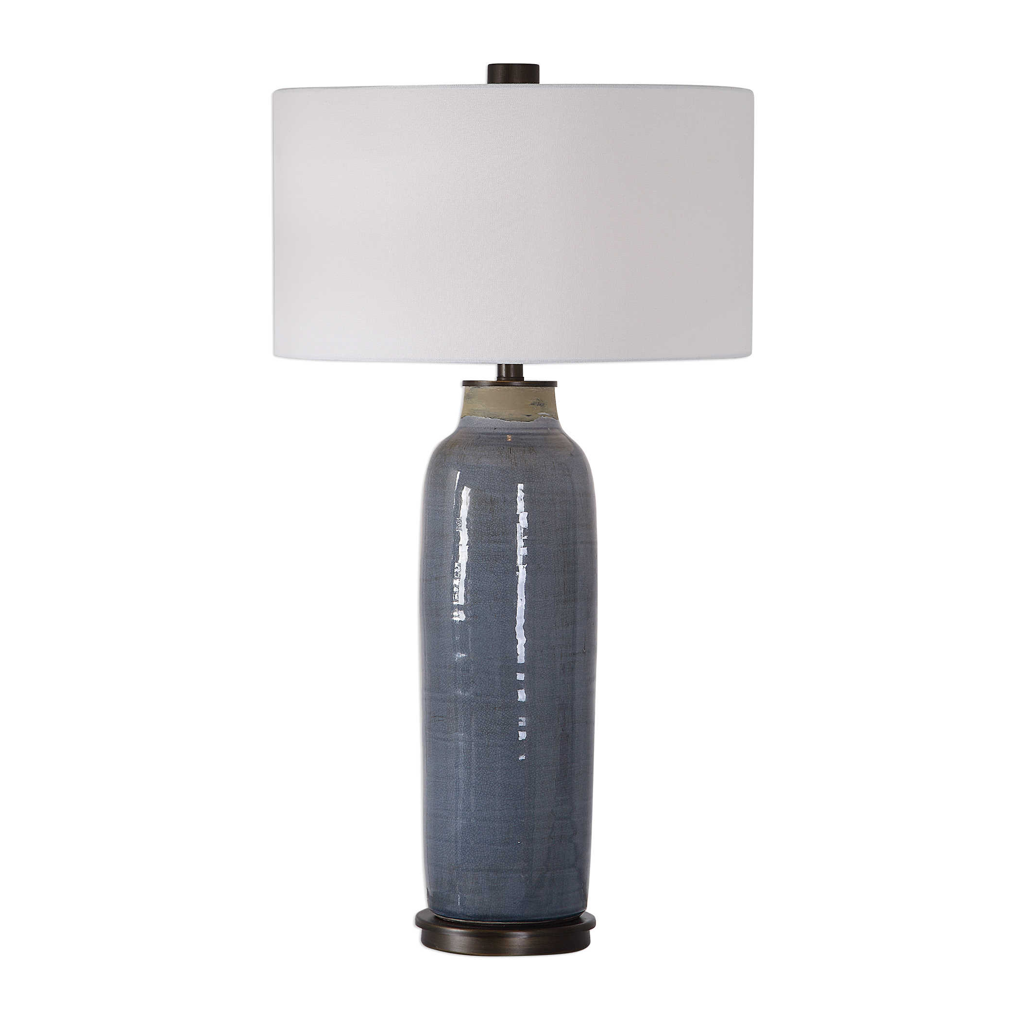 Smoke Blue Tall Lamp-$445.00