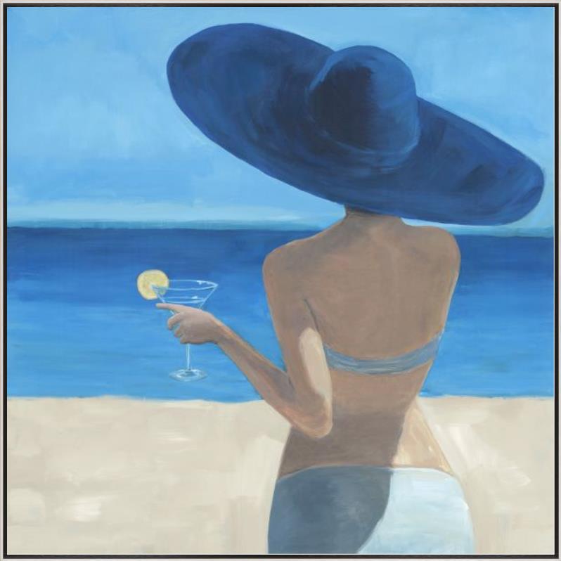 Woman in a Blue Hat-$825.00  OA