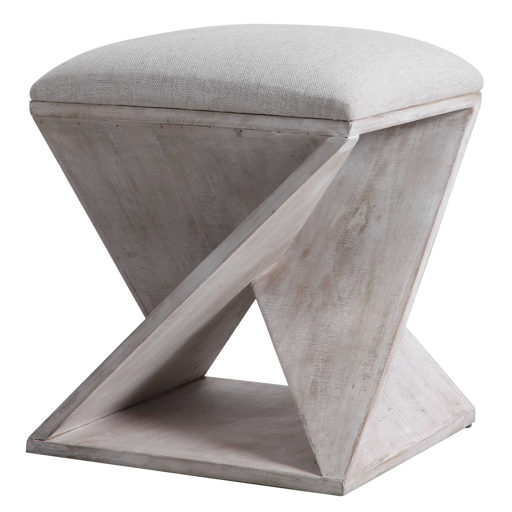 Coastal Twist Ottoman-$530.00