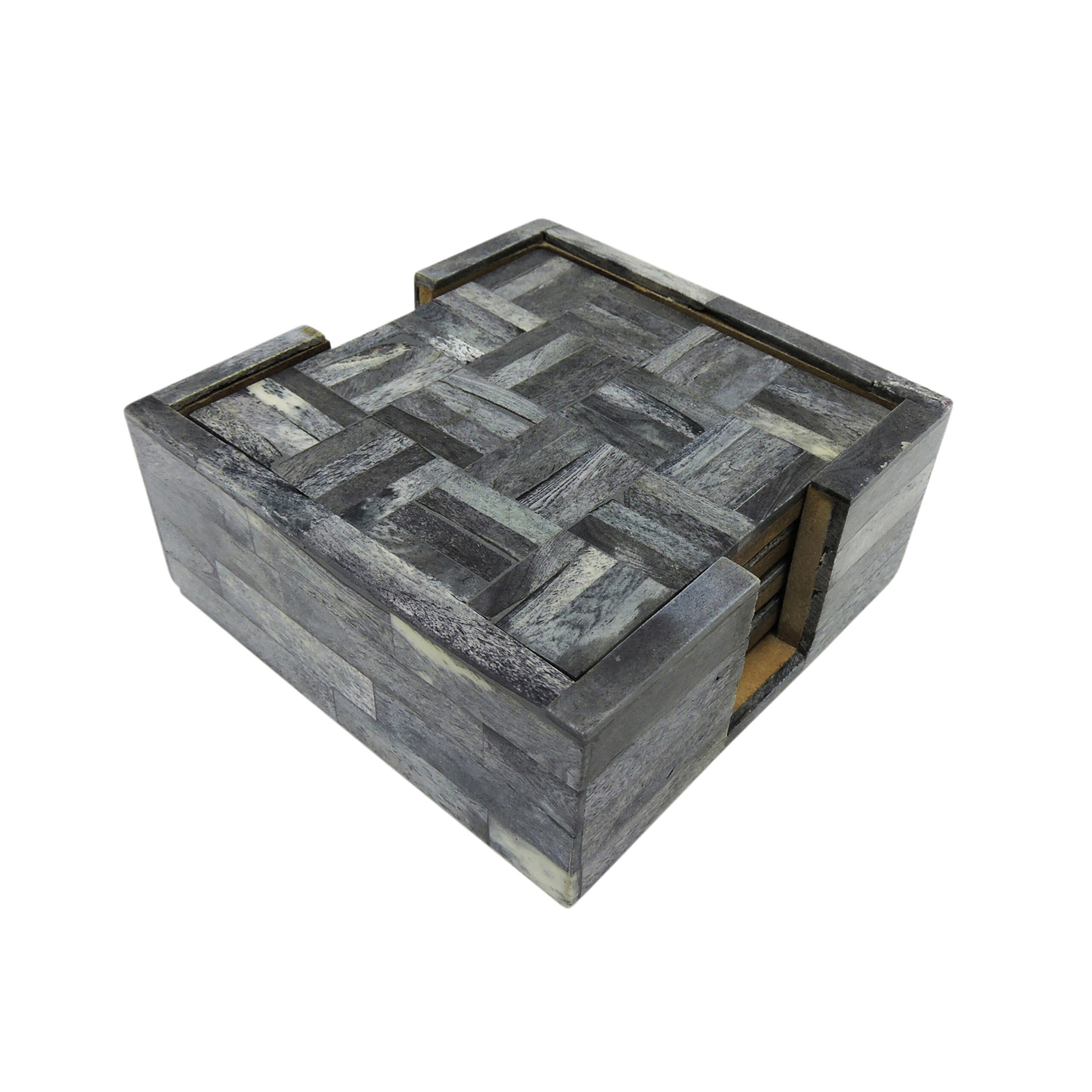 Gray Coasters Set42.00 Peach Tree Designs