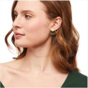 Brackish Feather Earrings
