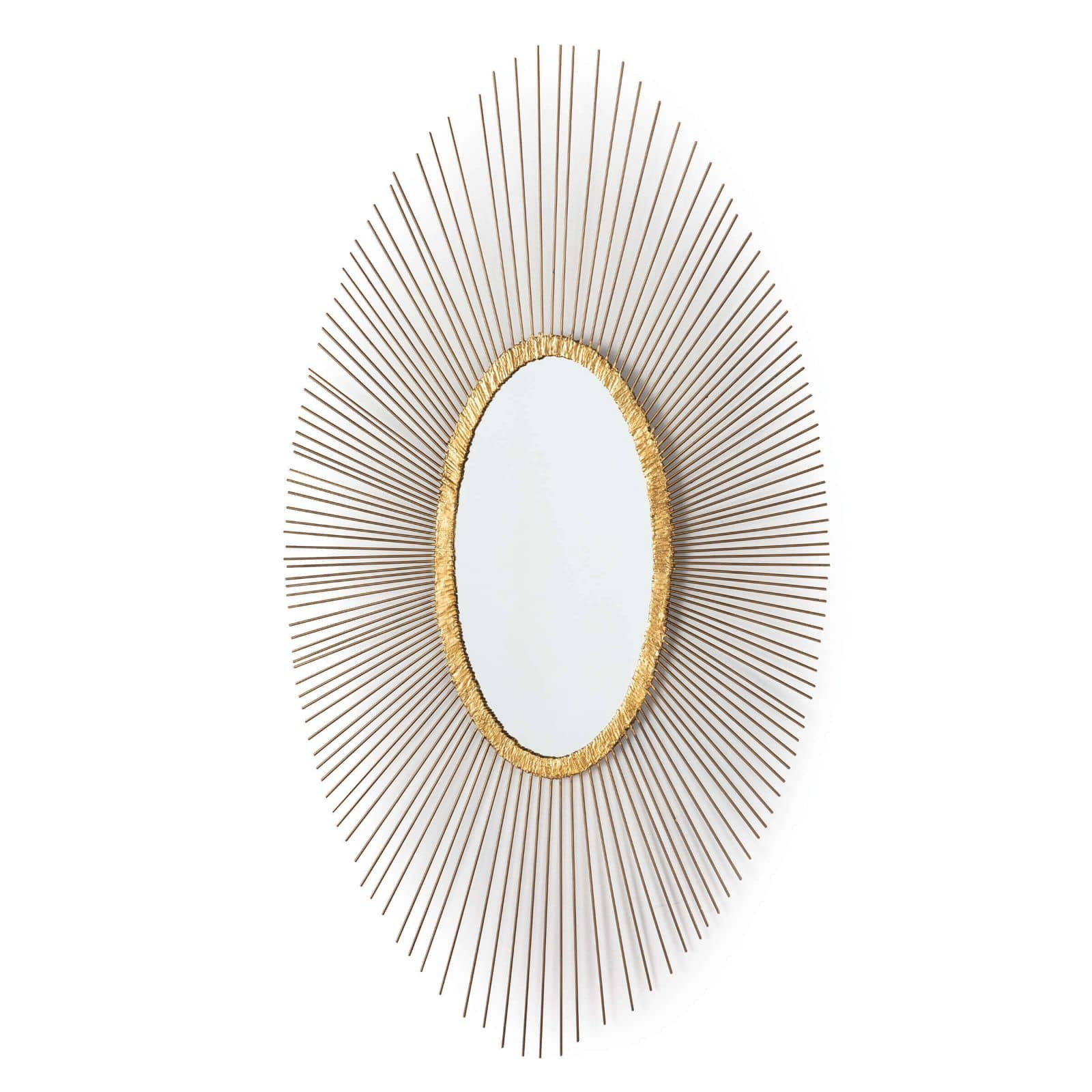 Gold Leaf Oval Mirror-$715.00