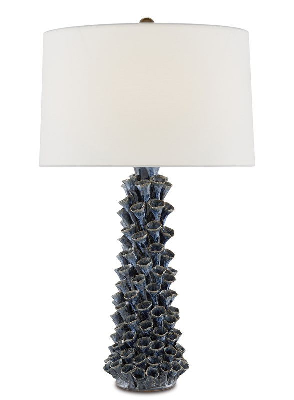 Blue Floral Table Lamp-$885.00