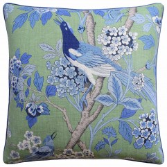 Hydrangea Bird Pillow-$325.00