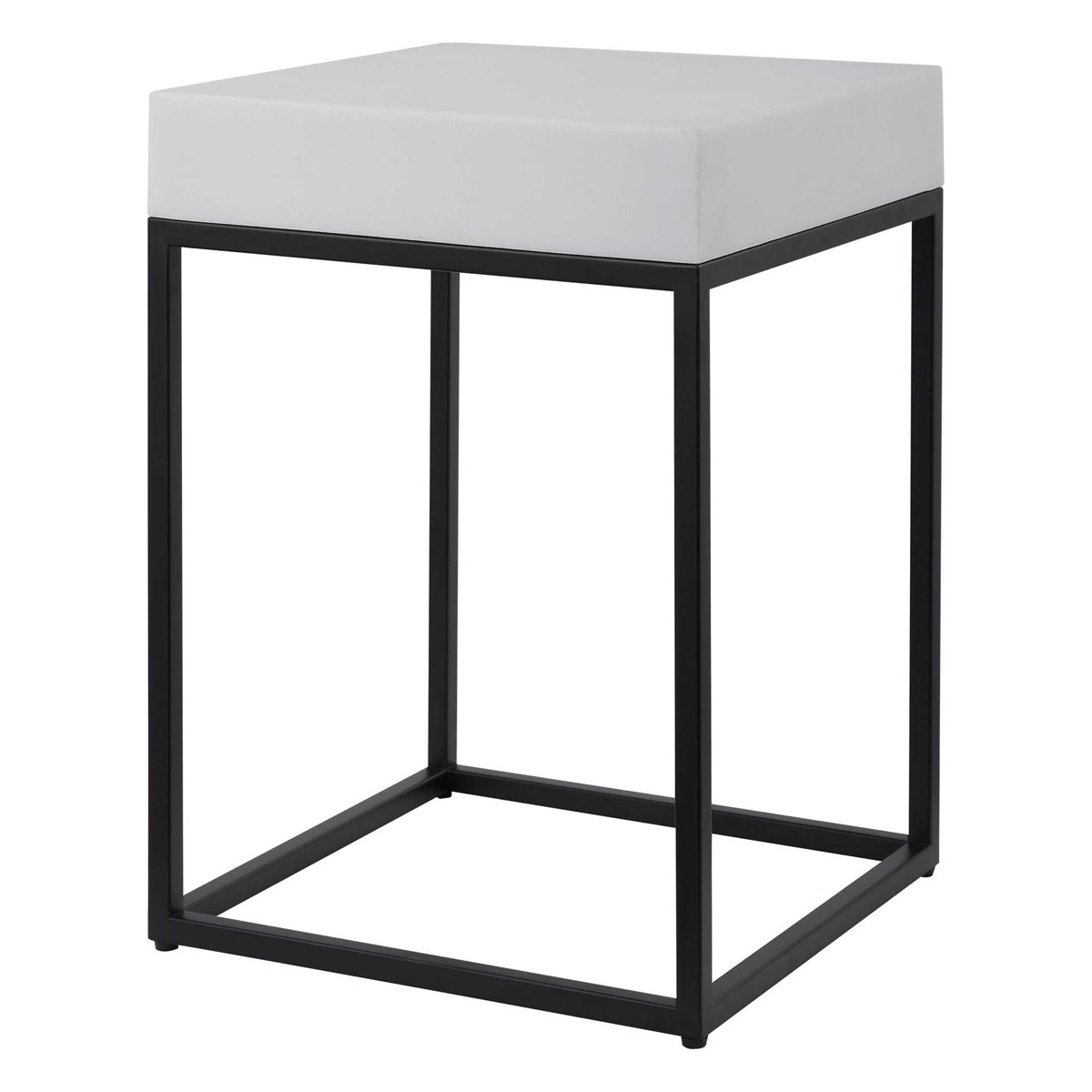 Marble and Steel Accent Table-$398.00