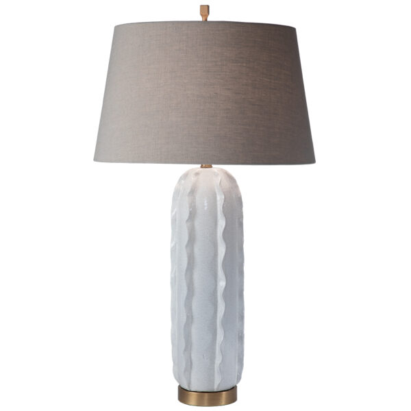 Ceramic Ruffle Table Lamp-$698.00