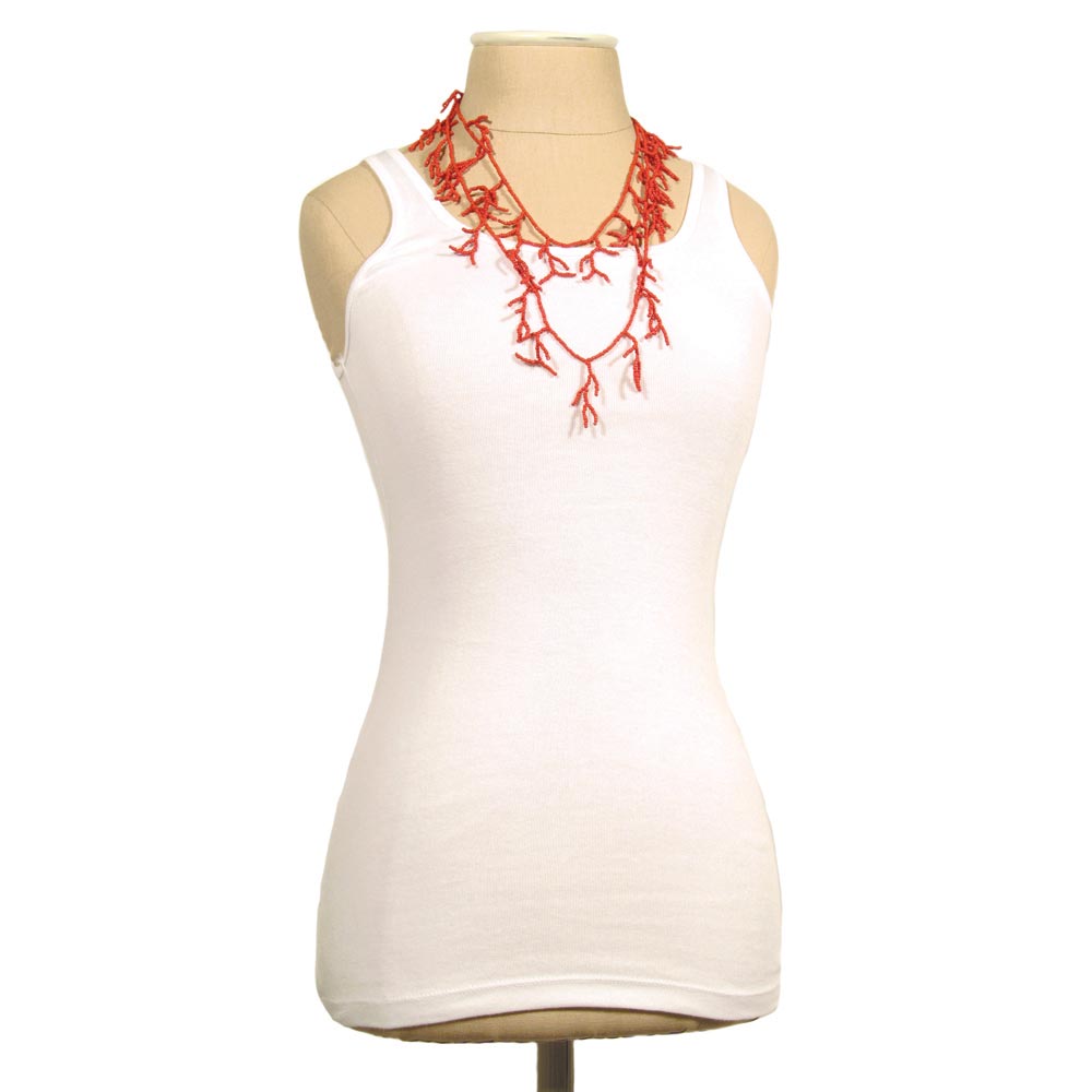 Coral Necklace-$20.00