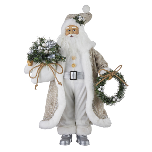 Santa with Wreath-$98.00