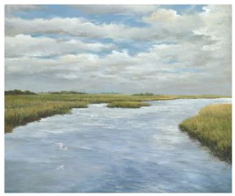 “The Heron’s Marsh”-$545.00