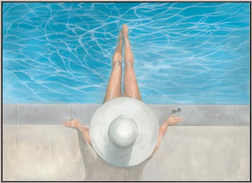 “Getting Her Feet Wet”-$925.00  OA