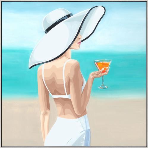 “Woman in a White Hat I”-$738.00