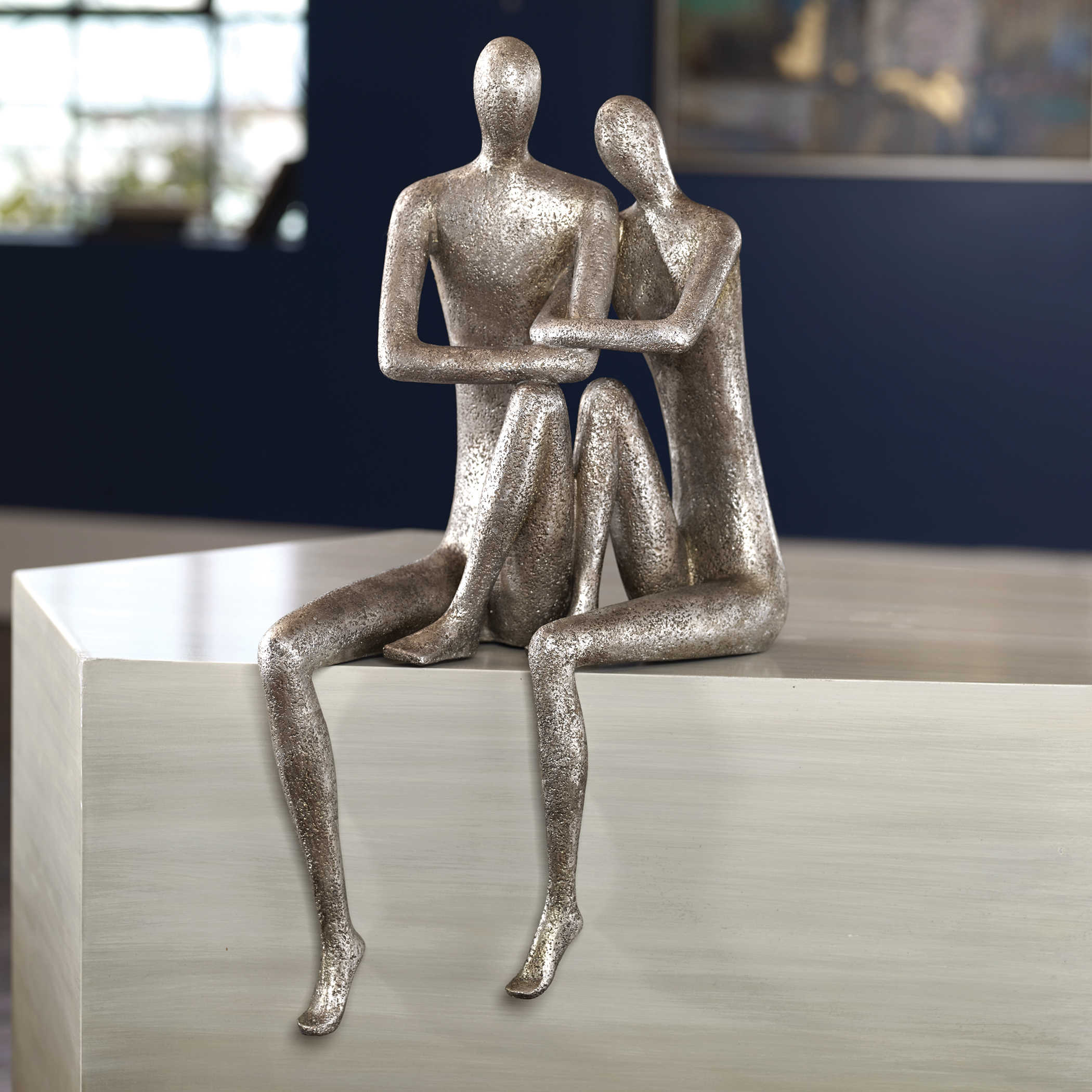 “Just the Two of Us” sculpture-$245.00