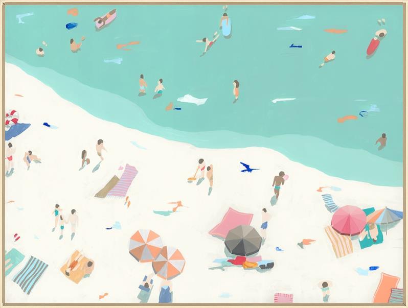 “Day at the Beach II”-$715.00  OA