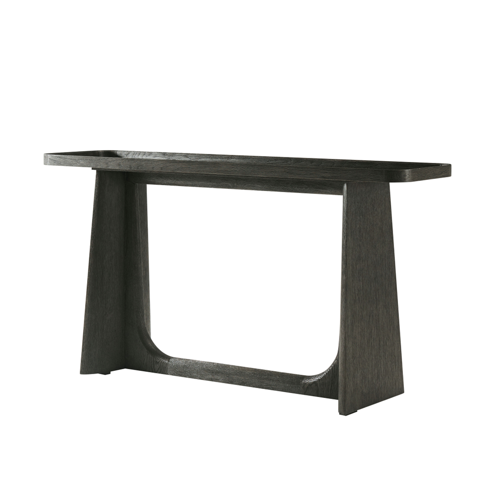 Charcoal Wooden Console-$1,925.00