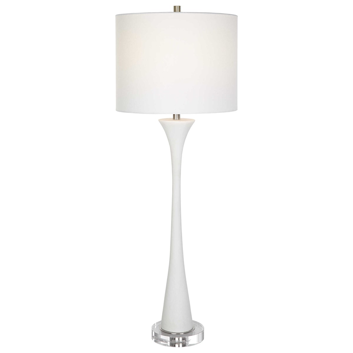 Trumpet Buffet Lamp, white-$420.00