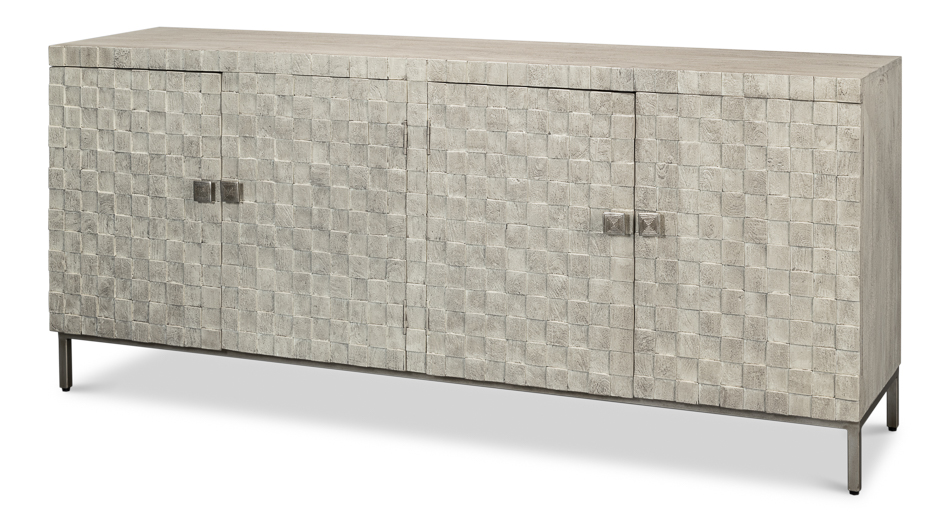 Squares Four Door Cabinet-$2,450.00