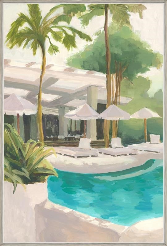 “Poolside III”-$1,056.00