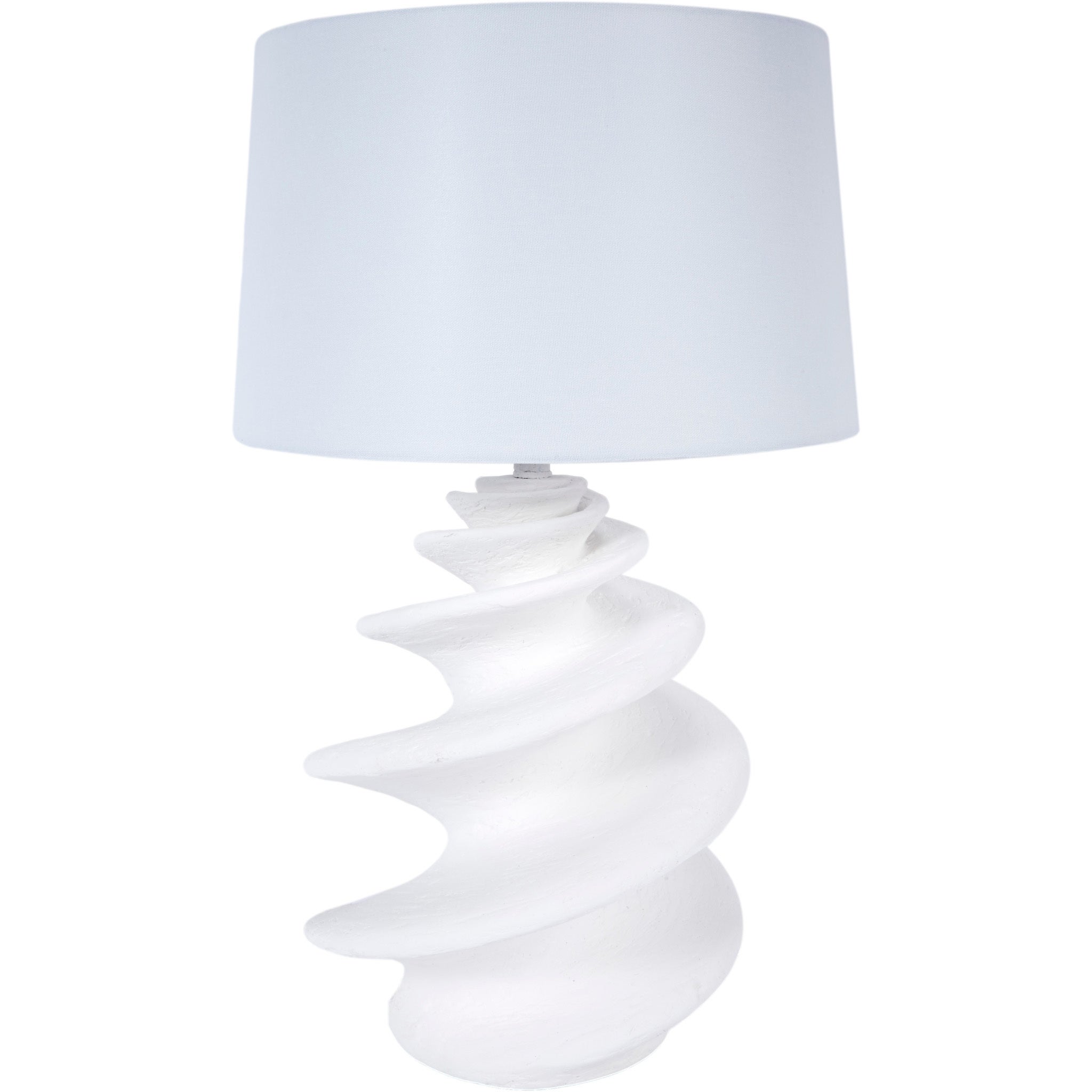 White Swirl Table Lamp-$558.00
