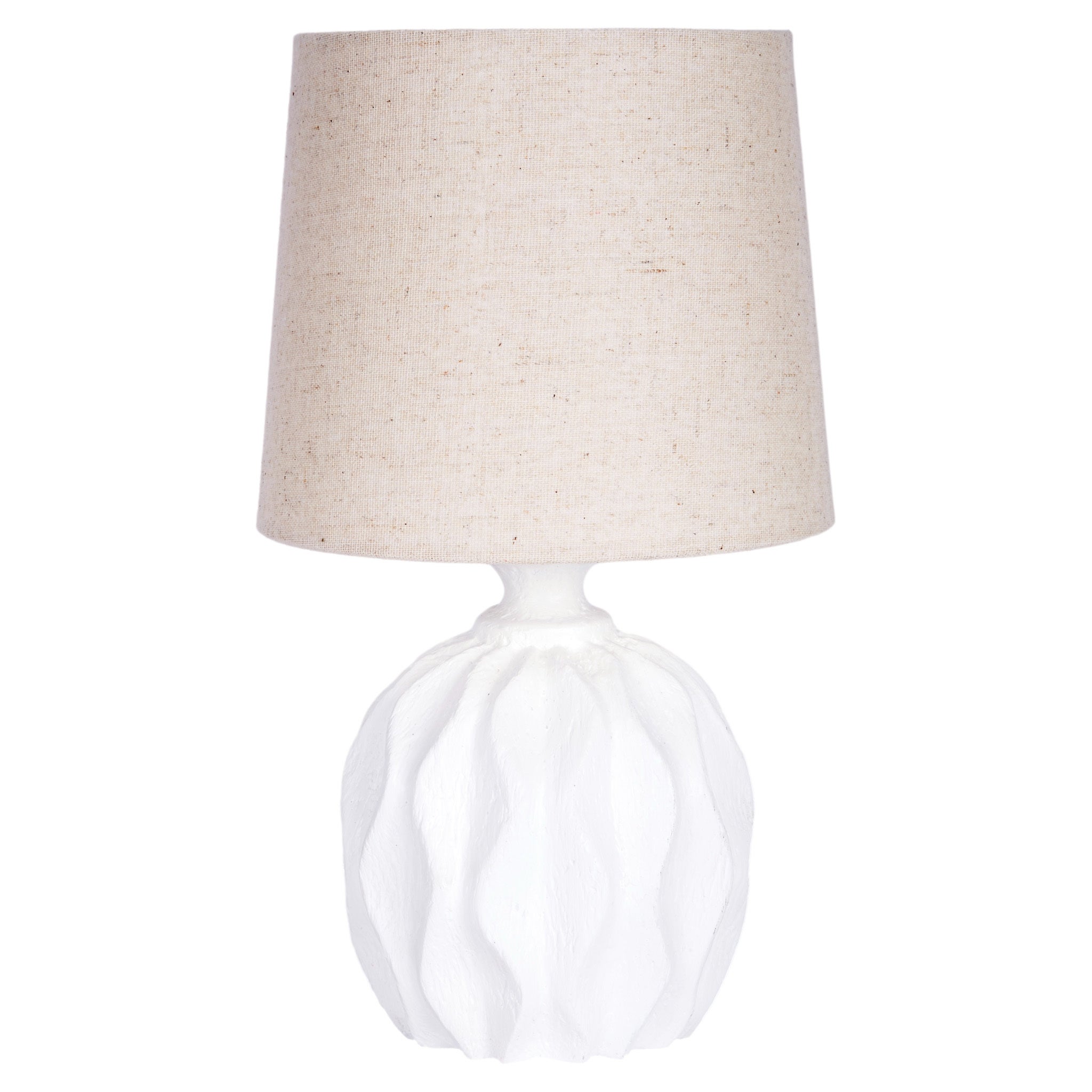 White Gesso Mini Lamp-$195.00