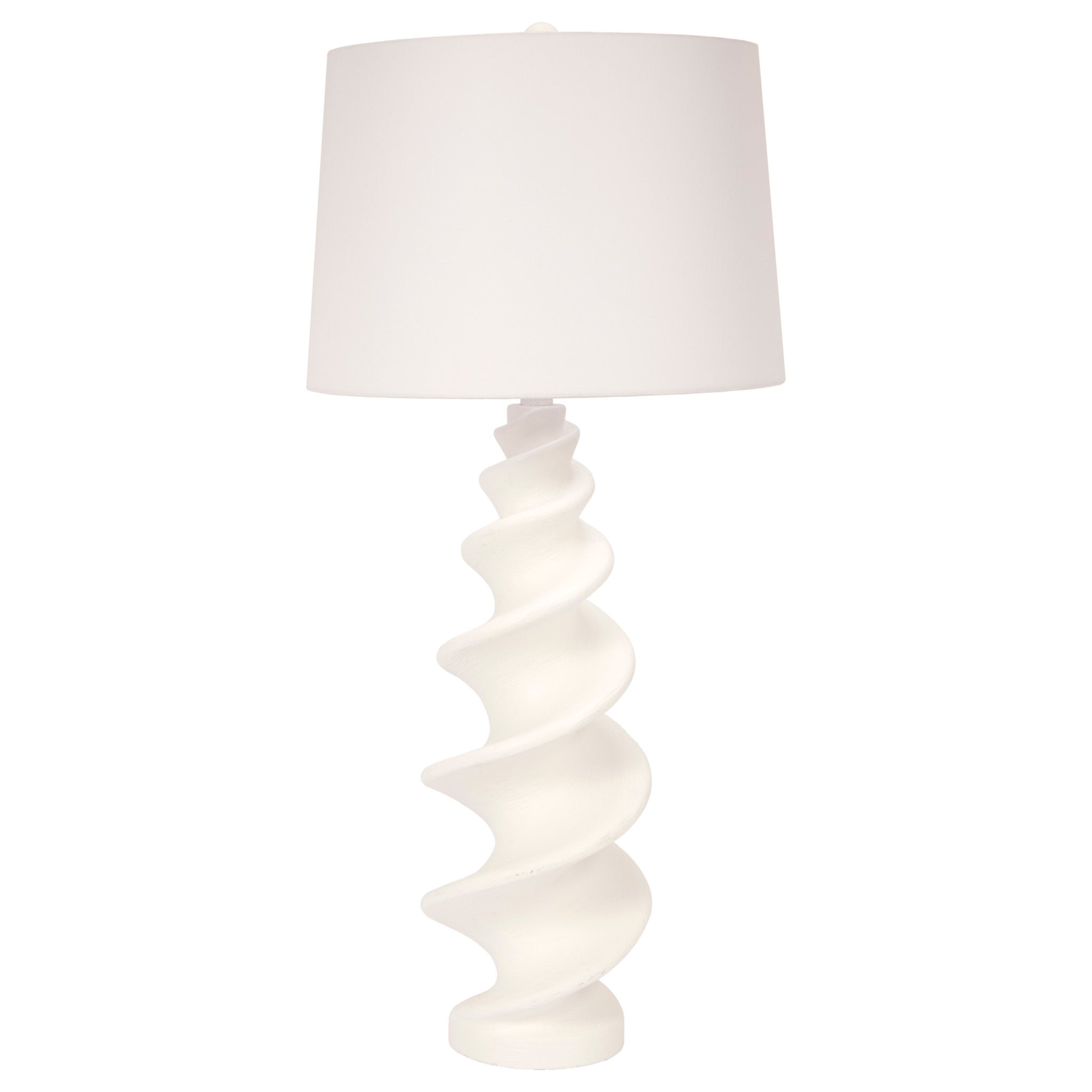 White Swirl Buffet Lamp-$498.00