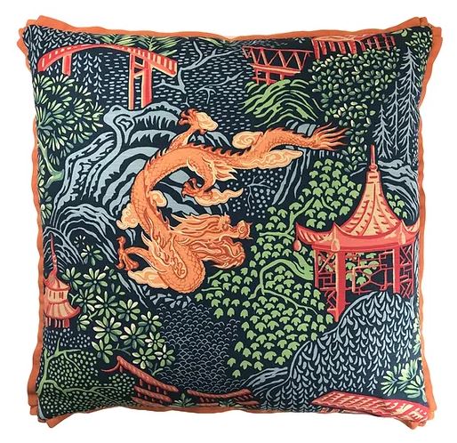 YIP Navy Pillow-$268.00