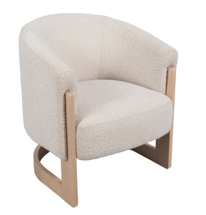 Ivory Accent Chair-$1,325.00