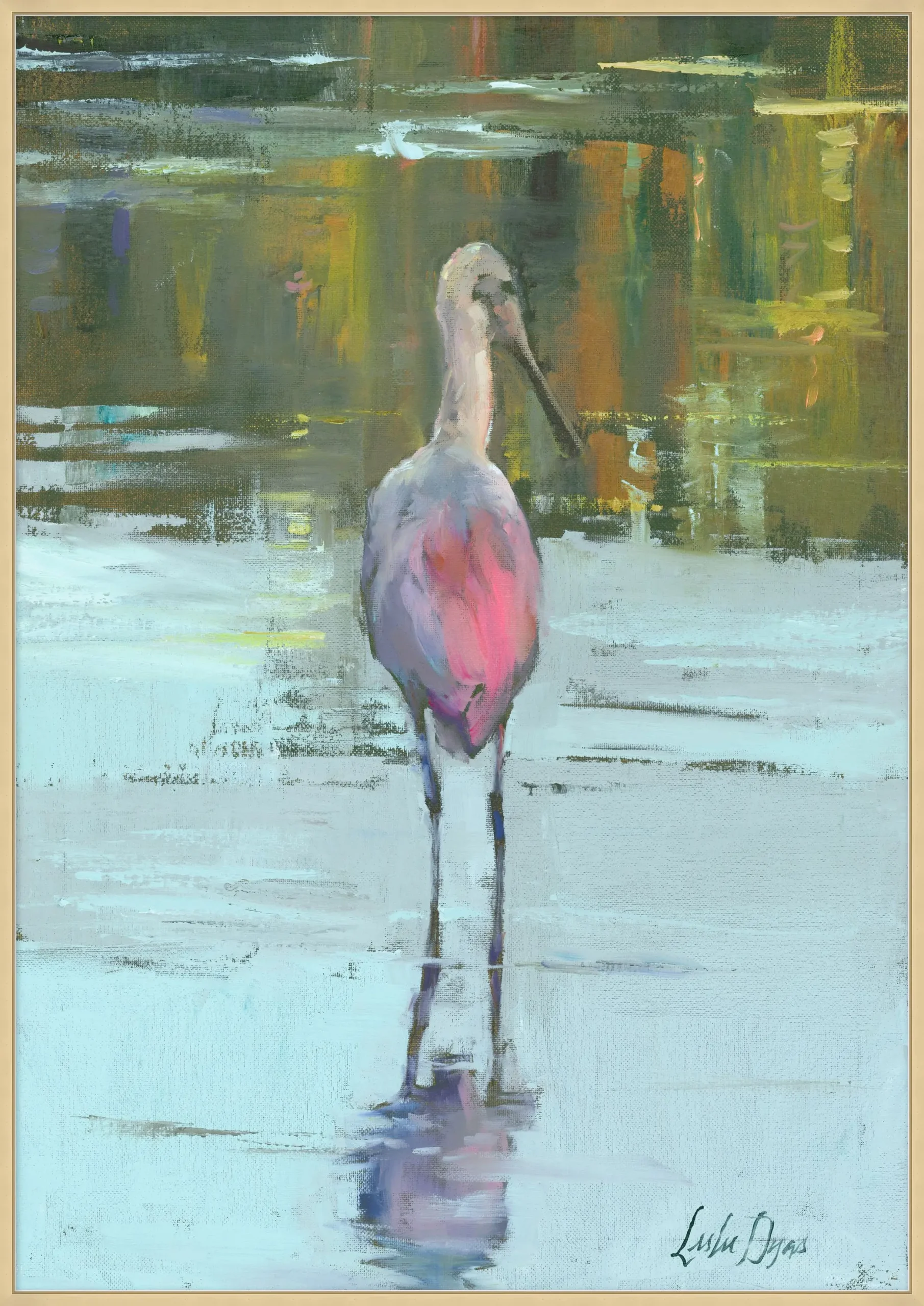 “Pink Spoonbill I”-$825.00