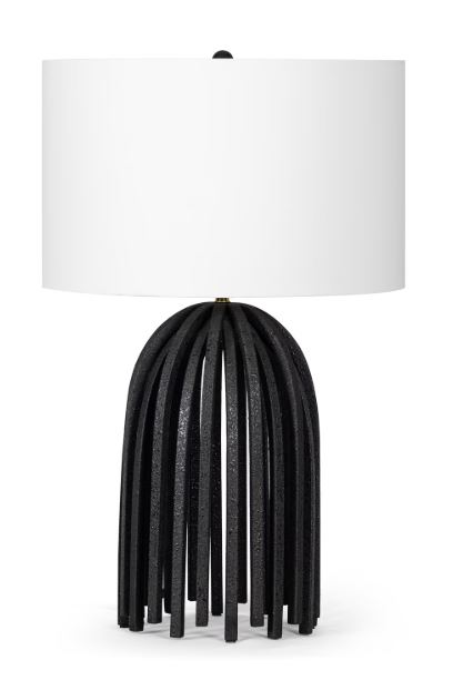 Sculpted Iron Table Lamp-$628.00