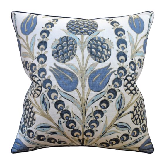 Sara Aqua Pillow-$350.00