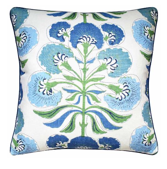 Tybee Green Blue Pillow-$398.00