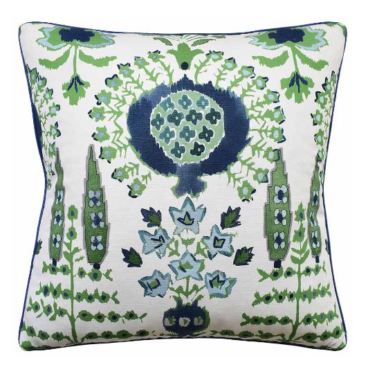 Suzani Green Pillow-$325.00