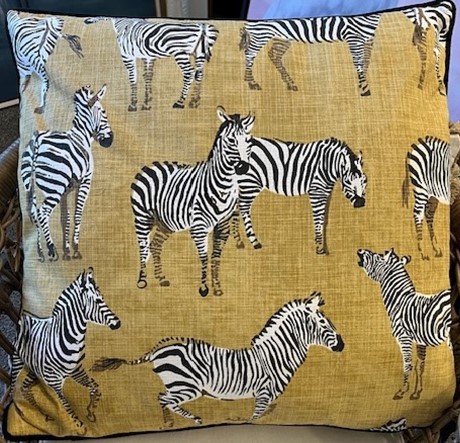 Africana Gold Pillow-$268.00