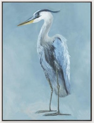 “Blue on Blue Egret II”-$745.00