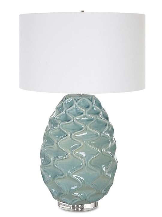 Seafoam Ribbon Lamp-$770.00